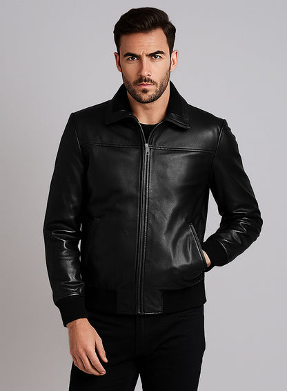 George Harrison (The Beatles) Leather Jacket