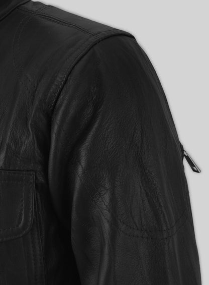 Gerard Butler Leather Jacket #1