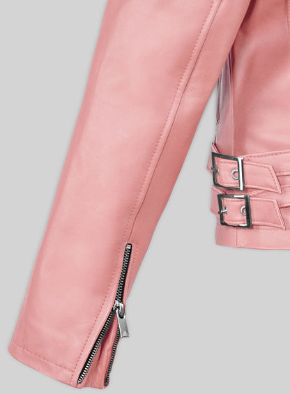 Gigi Hadid Leather Jacket #2