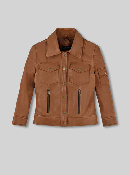 Gigi Hadid Leather Jacket