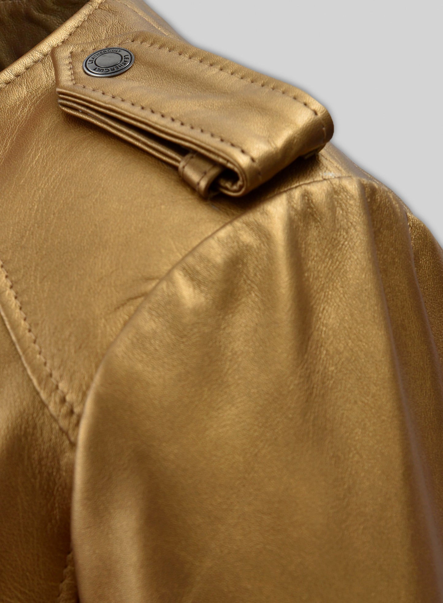 Golden Lizzy Caplan Now You See Me 2 Leather Jacket