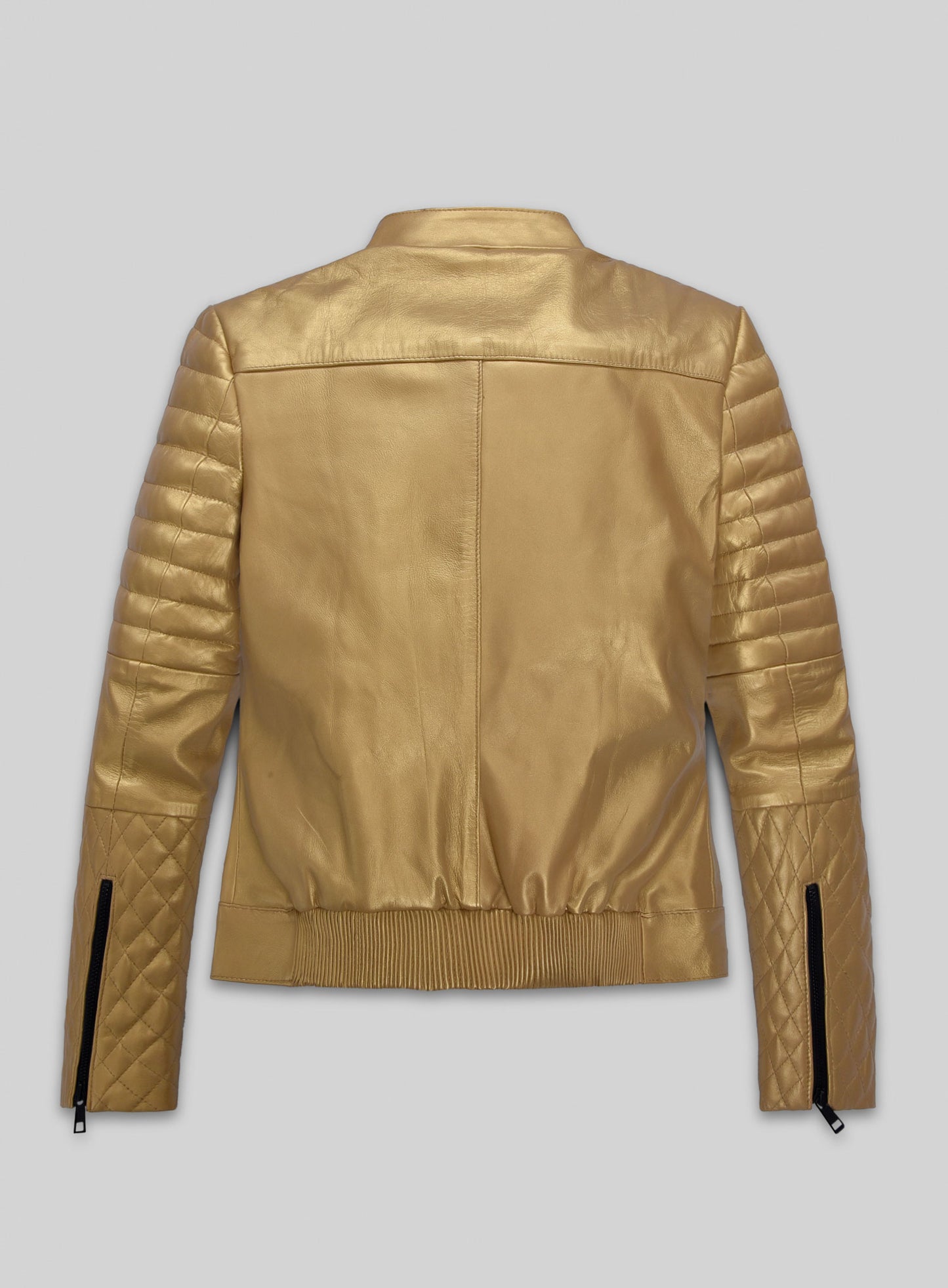 Golden Gwen Stefani Leather Jacket #1