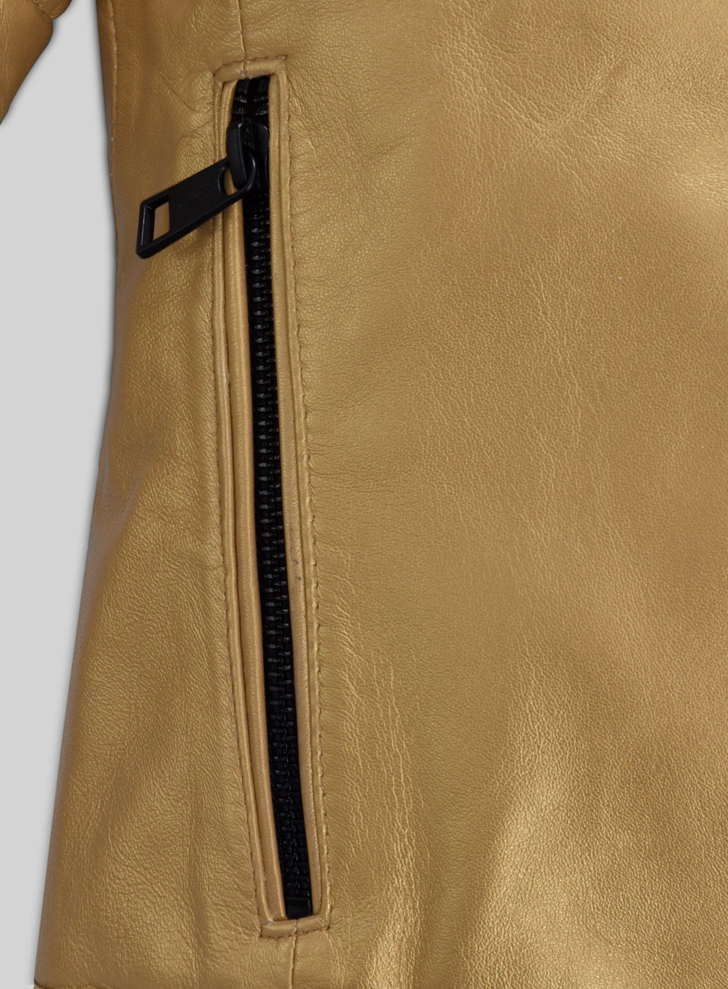 Golden Gwen Stefani Leather Jacket #1
