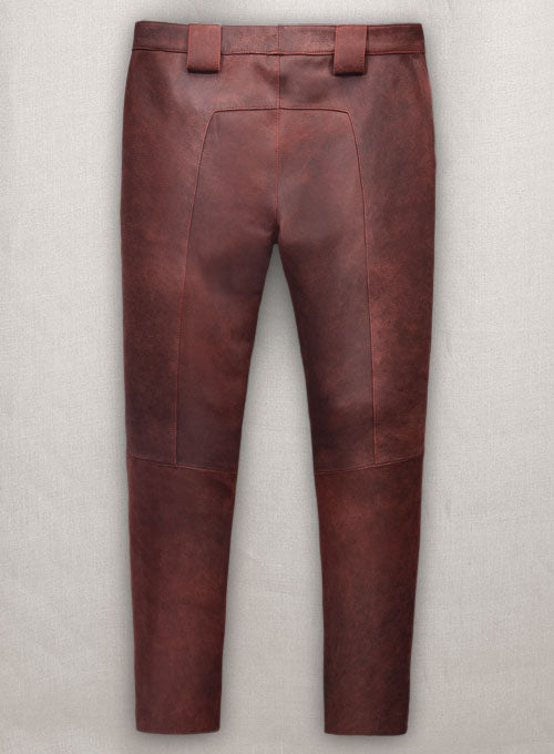 Goth Leather Pants - LeatherCult