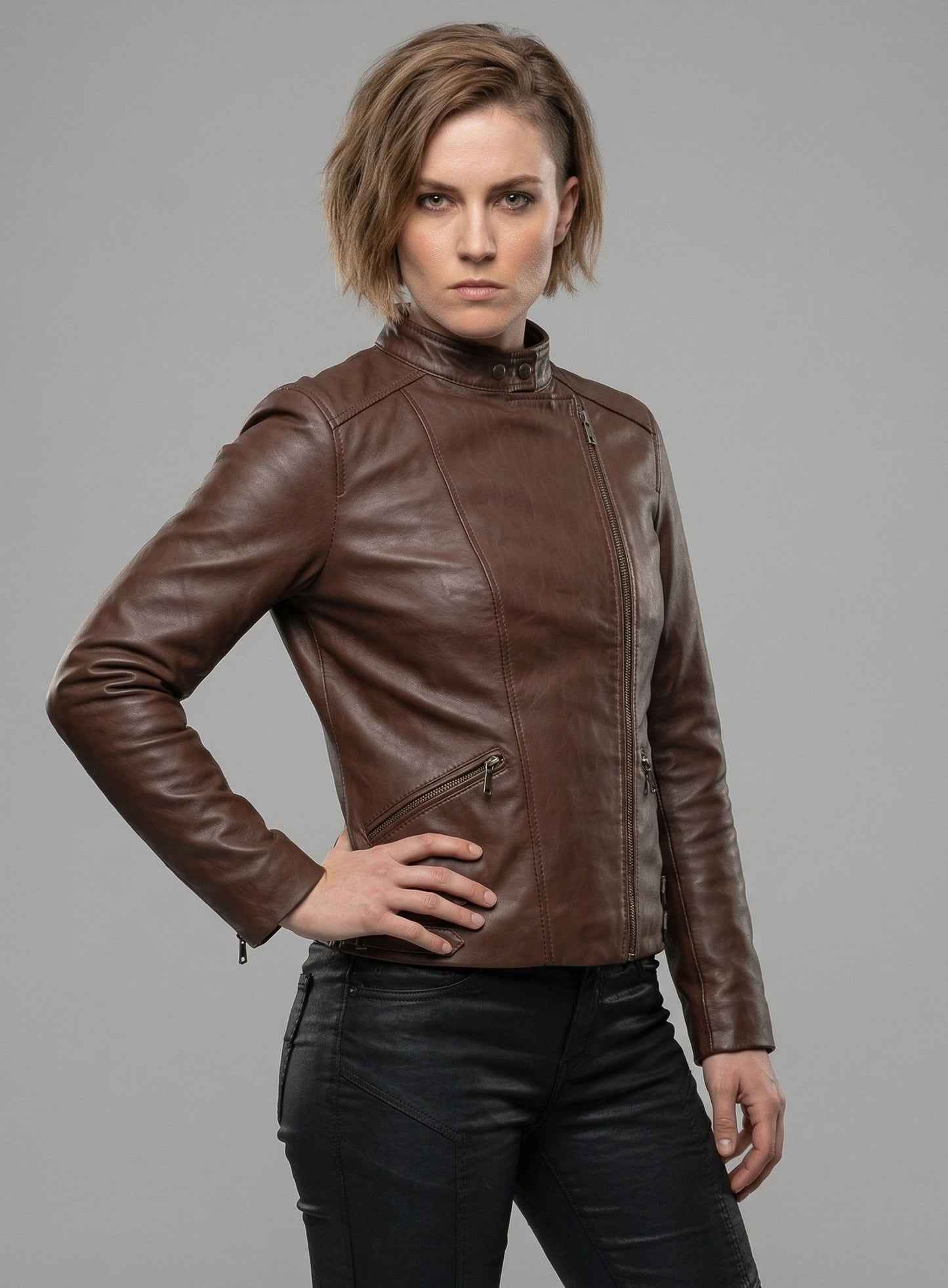 Grace Ashcroft Resident Evil Requiem Leather Jacket