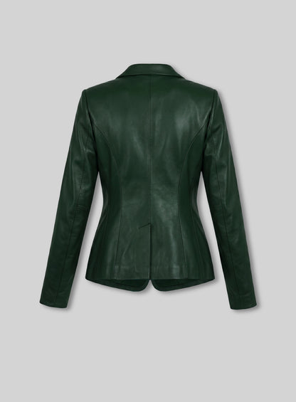 Grace Leather Blazer