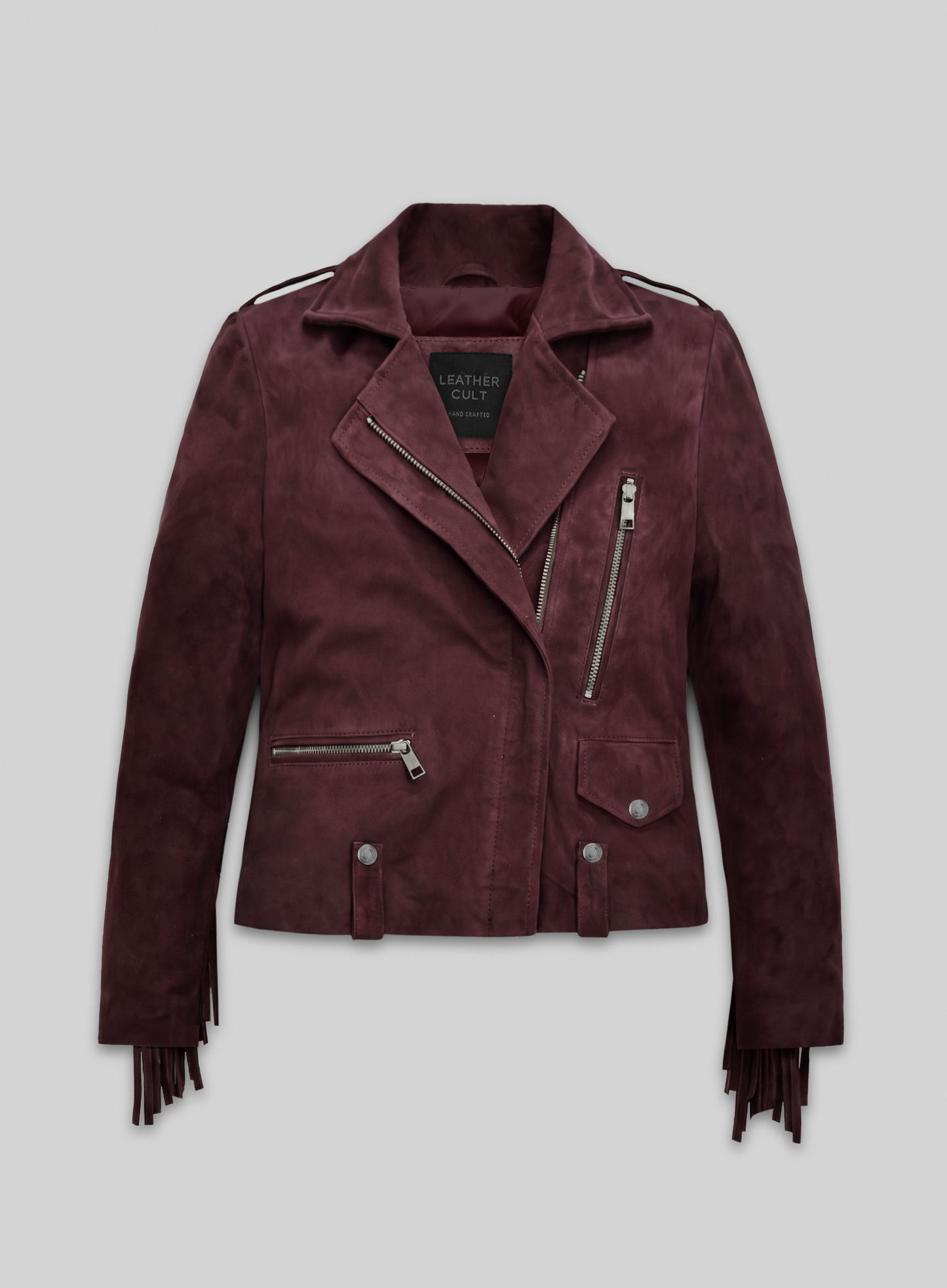 Grapevine Suede Kendall Jenner Leather Jacket # 3