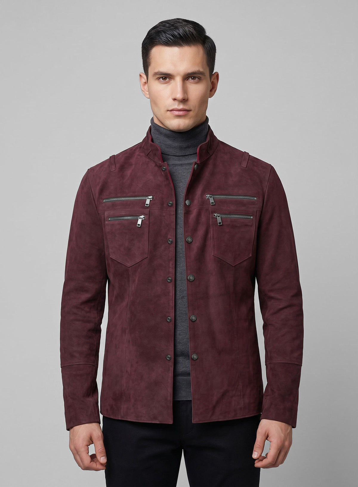 Grapevine Suede Leather Jacket # 850