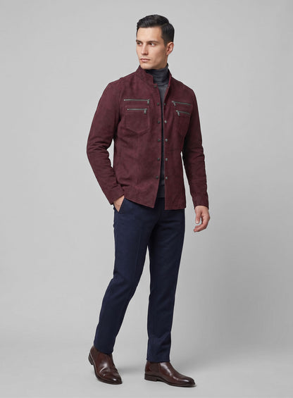 Grapevine Suede Leather Jacket # 850