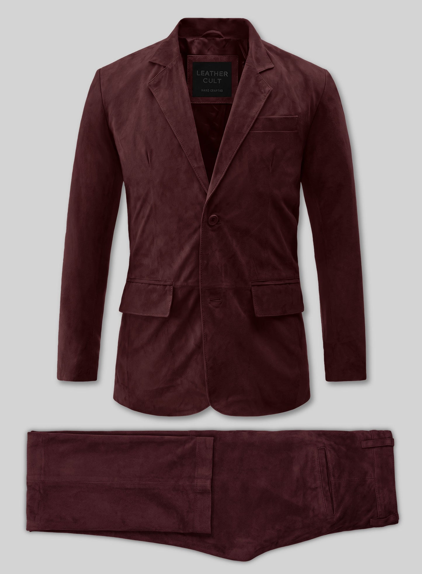 Grapevine Suede Leather Suit