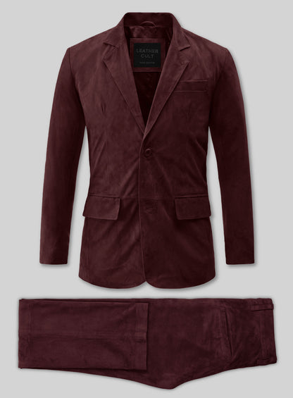 Grapevine Suede Leather Suit