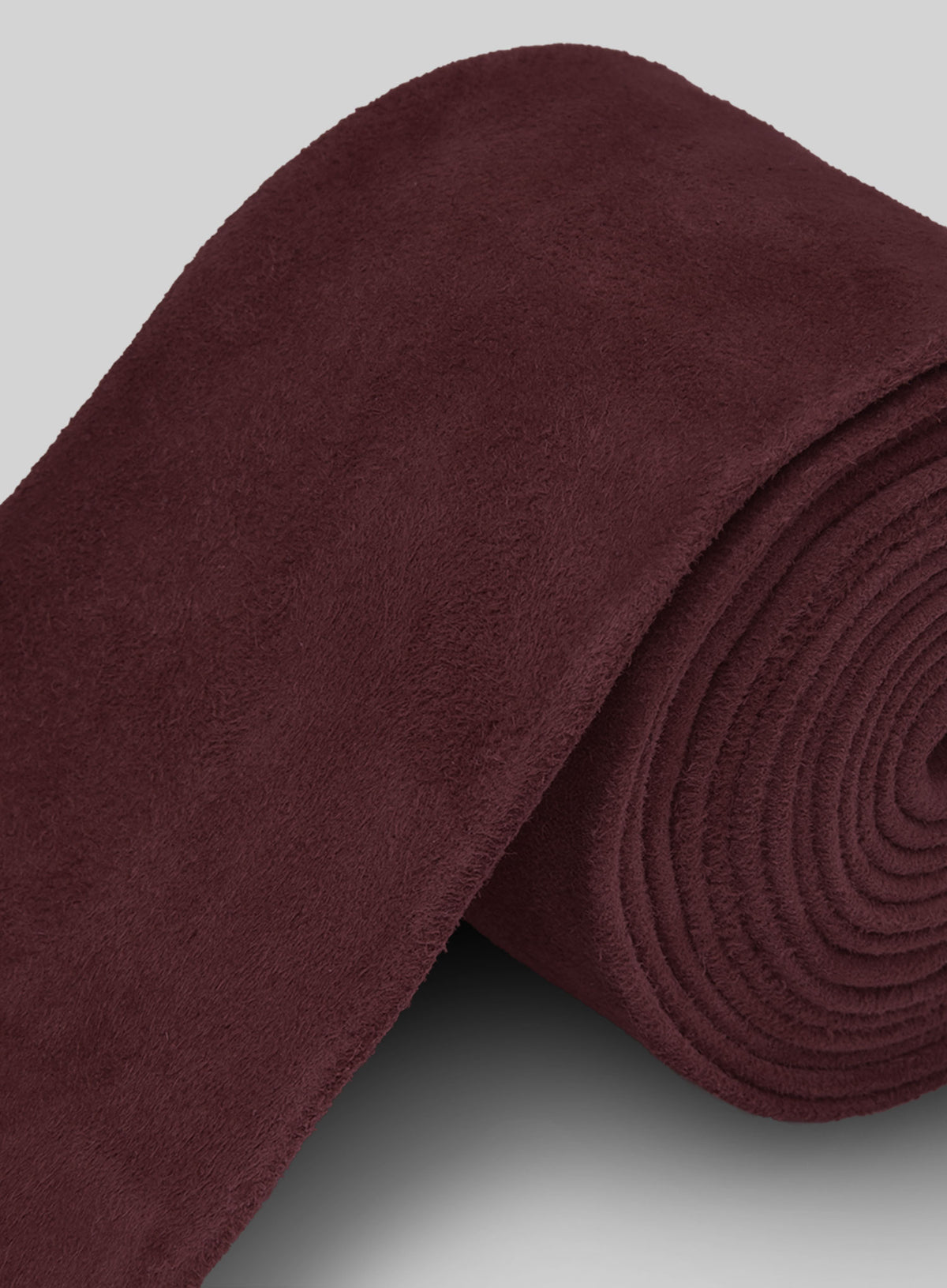 Grapevine Suede Leather Tie