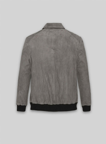Gray Suede James McAvoy Leather Jacket