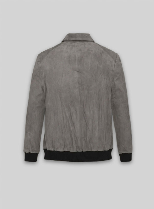 Gray Suede James McAvoy Leather Jacket