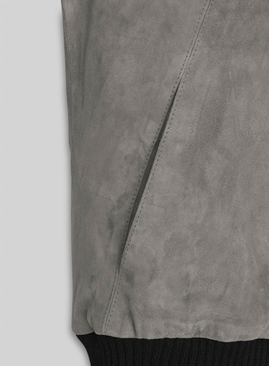 Gray Suede James McAvoy Leather Jacket