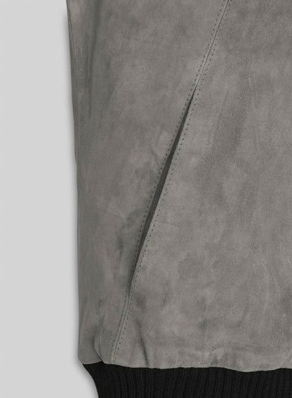 Gray Suede James McAvoy Leather Jacket
