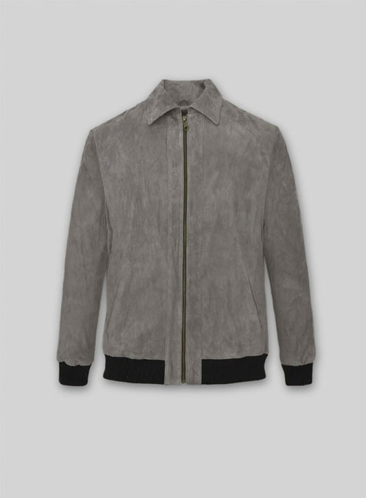 Gray Suede James McAvoy Leather Jacket