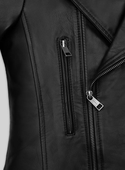 Hailey Baldwin Bieber Leather Jacket