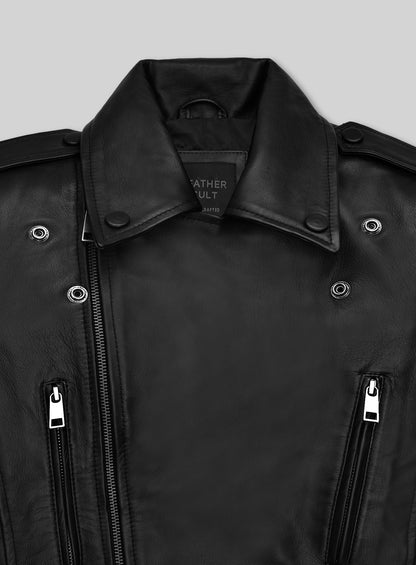 Hailey Baldwin Bieber Leather Jacket