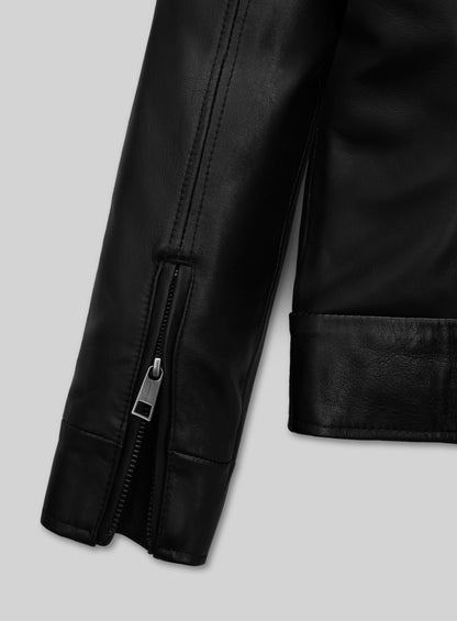 Hailey Baldwin Bieber Leather Jacket