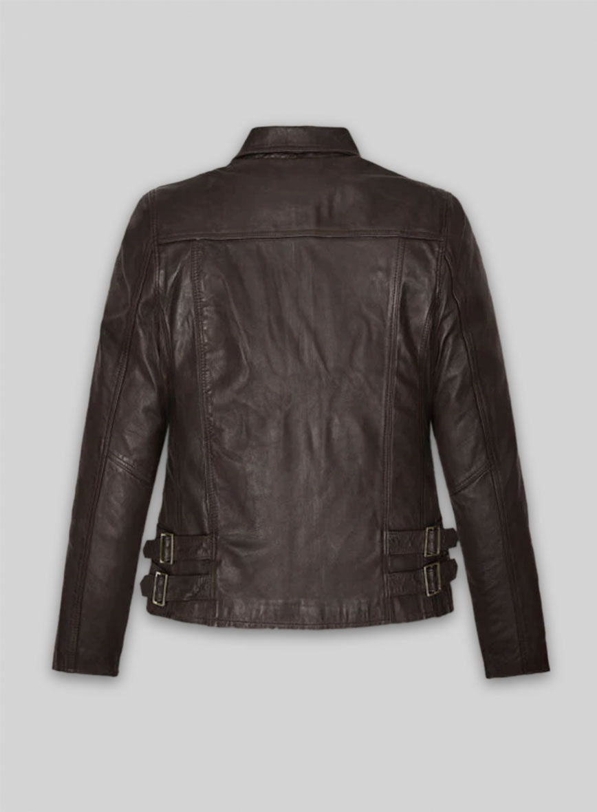 Hailey Baldwin Bieber Leather Jacket #1