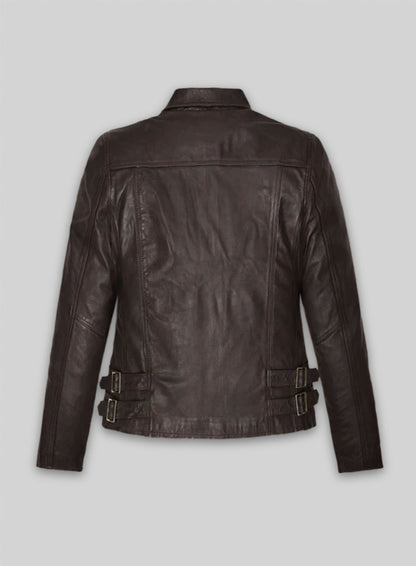 Hailey Baldwin Bieber Leather Jacket #1