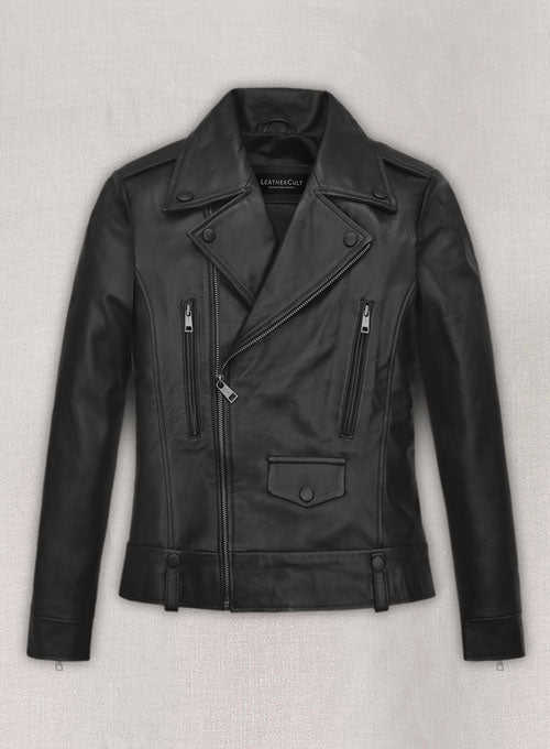 Hailey Baldwin Bieber Leather Jacket - LeatherCult