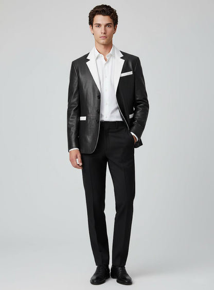 Hampton Leather Blazer