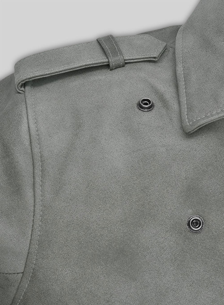 Harbor Gray Leather Jacket # 246