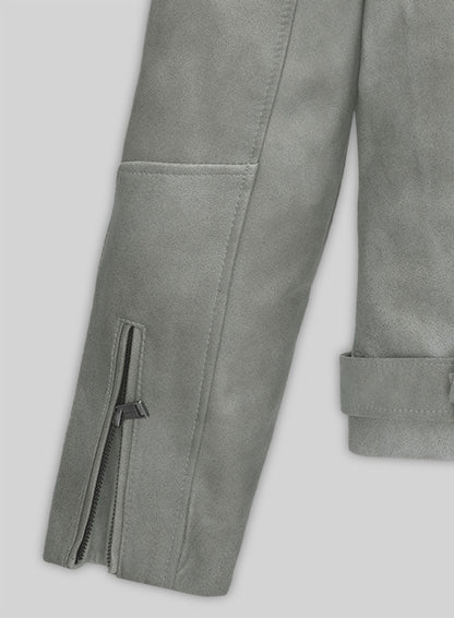 Harbor Gray Leather Jacket # 246