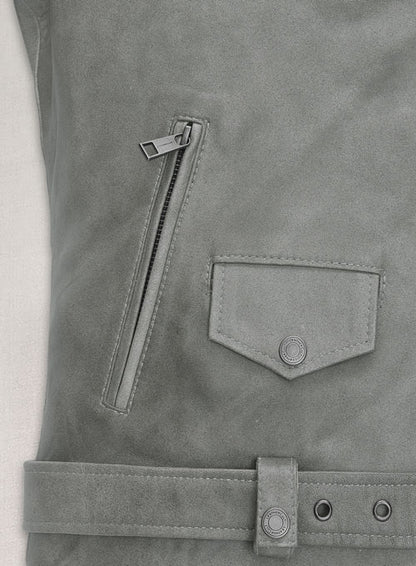 Harbor Gray Leather Jacket # 246 - LeatherCult
