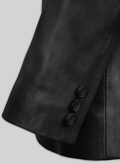 Harper Leather Blazer