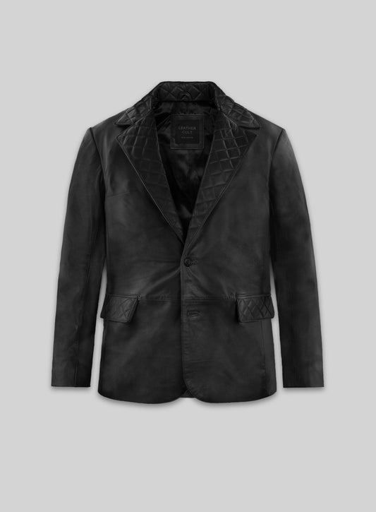 Harper Leather Blazer