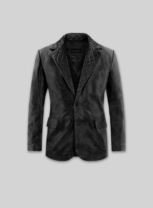Harper Leather Blazer