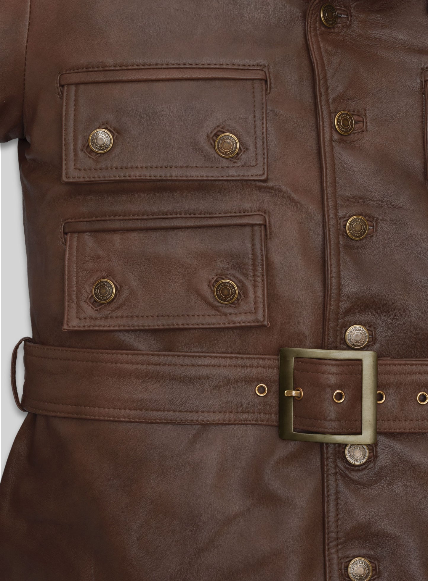 Harris Dickinson The Kingsman Leather Jacket