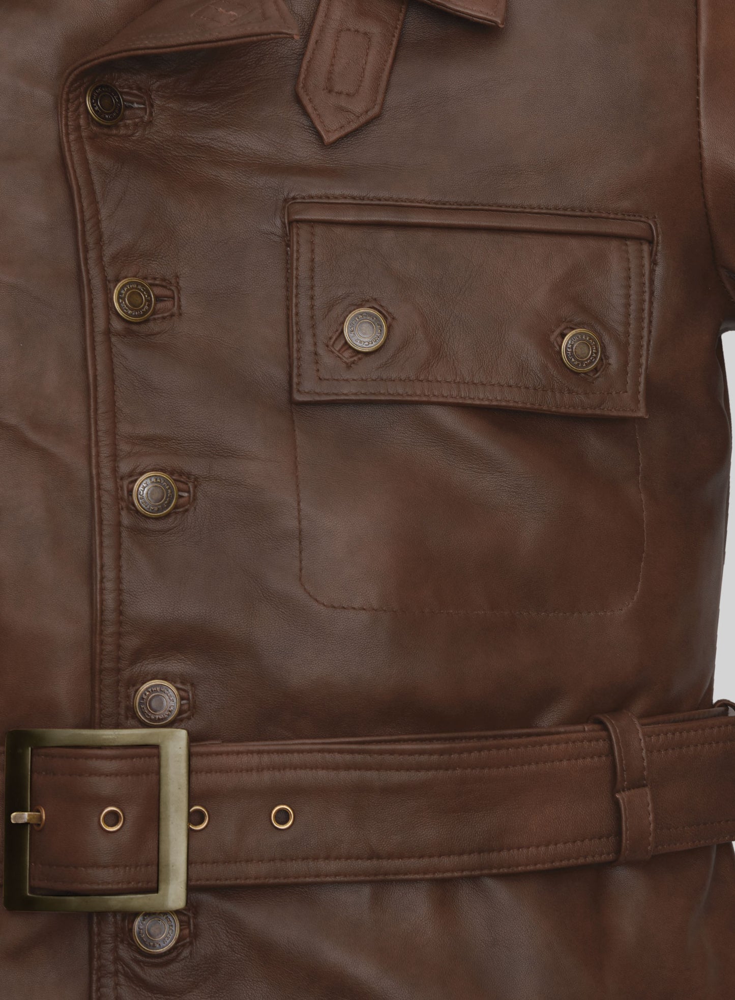 Harris Dickinson The Kingsman Leather Jacket