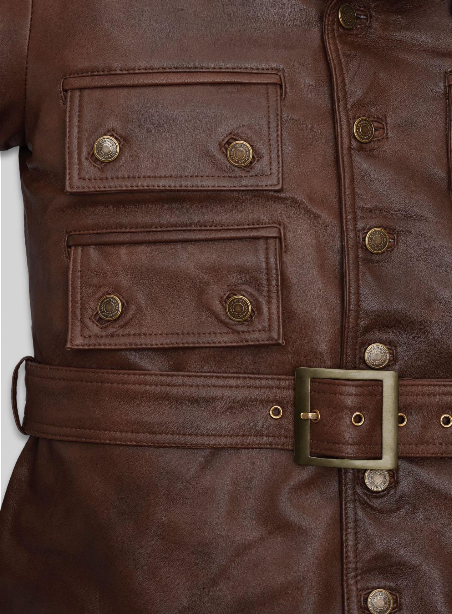 Harris Dickinson The Kingsman Leather Jacket