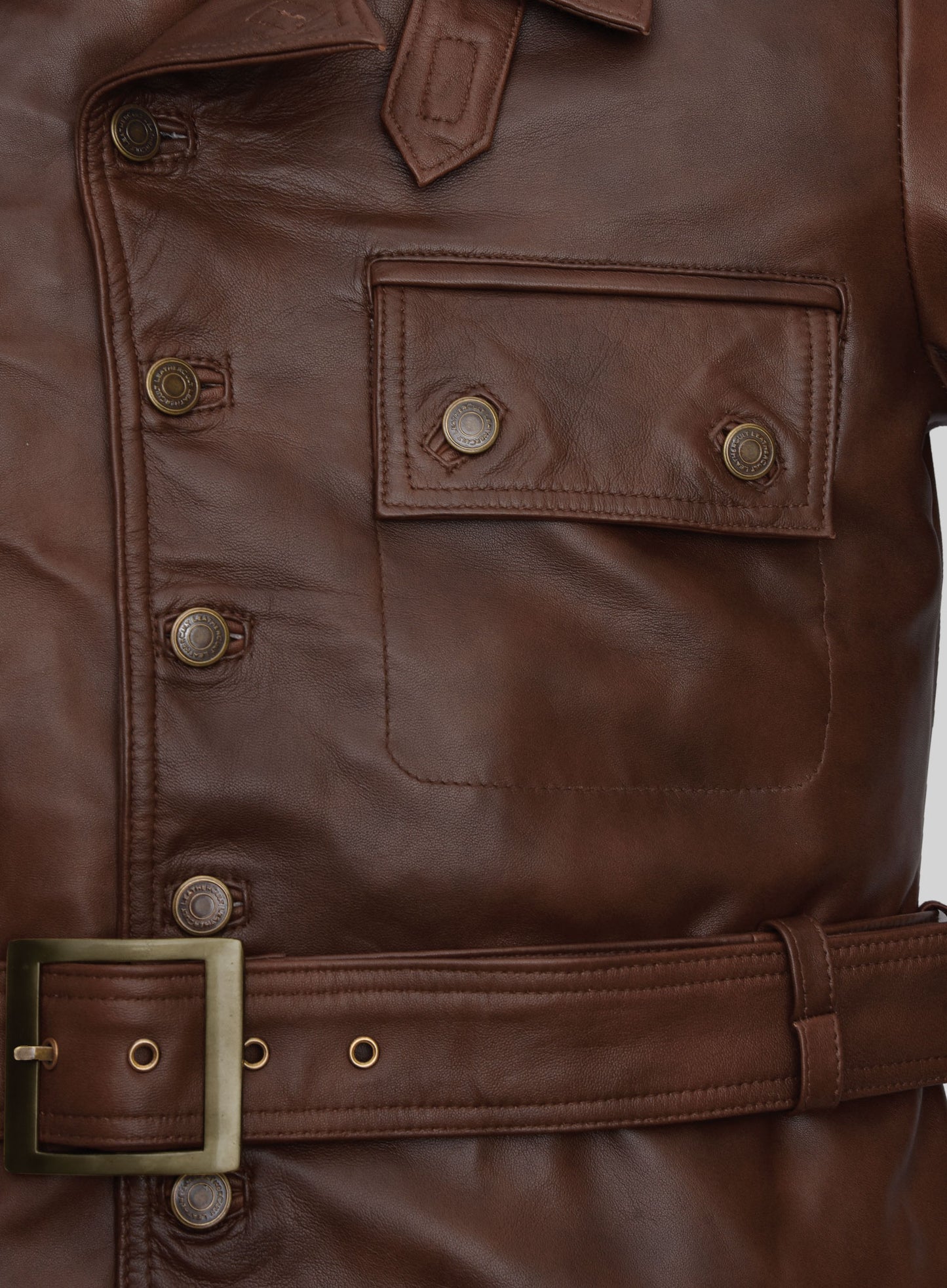 Harris Dickinson The Kingsman Leather Jacket