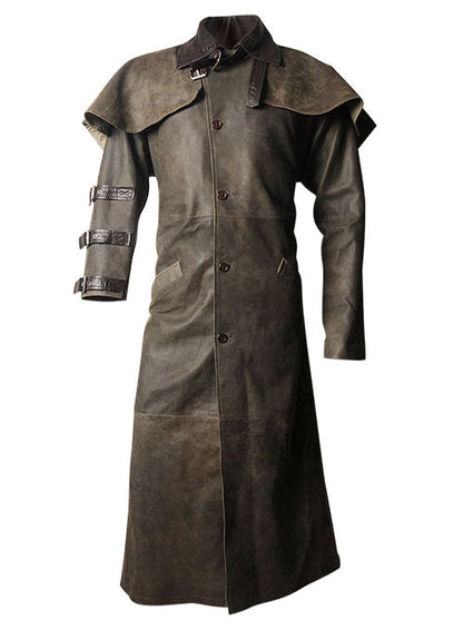 Hellboy Leather Duster Coat - LeatherCult