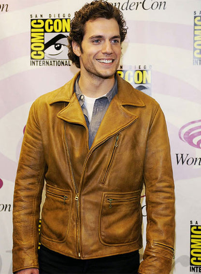 Henry Cavill Leather Jacket #1 - LeatherCult