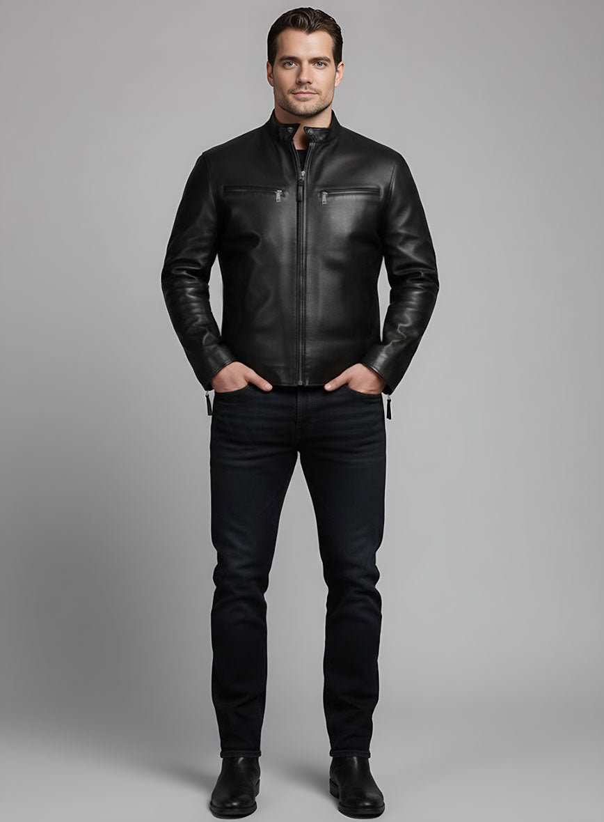 Henry Cavill Leather Jacket #2