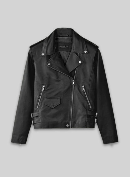 Hilary Duff Leather Jacket #3