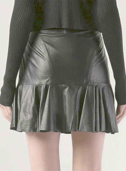 Hiphop Leather Skirt - # 463 - LeatherCult