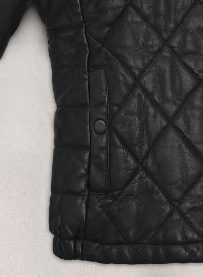 Hooded Leather Jacket # 510 - LeatherCult