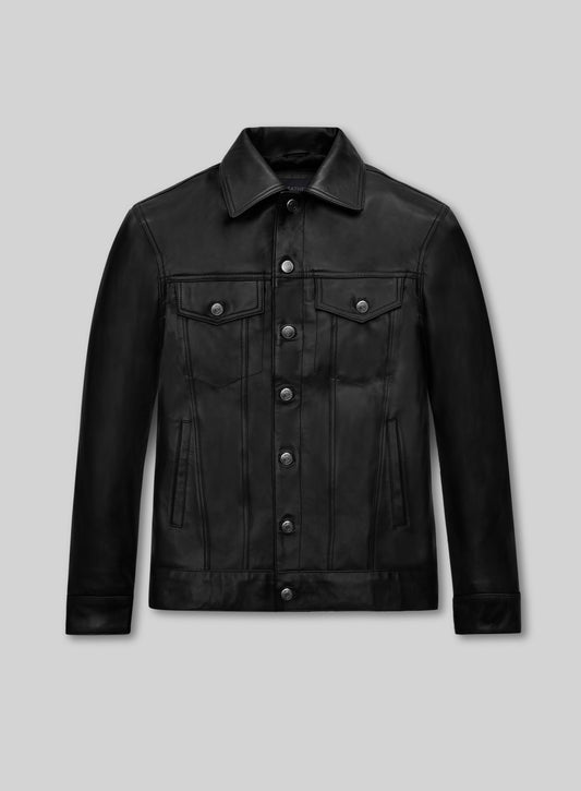 Jeff Goldblum Leather Jacket #1