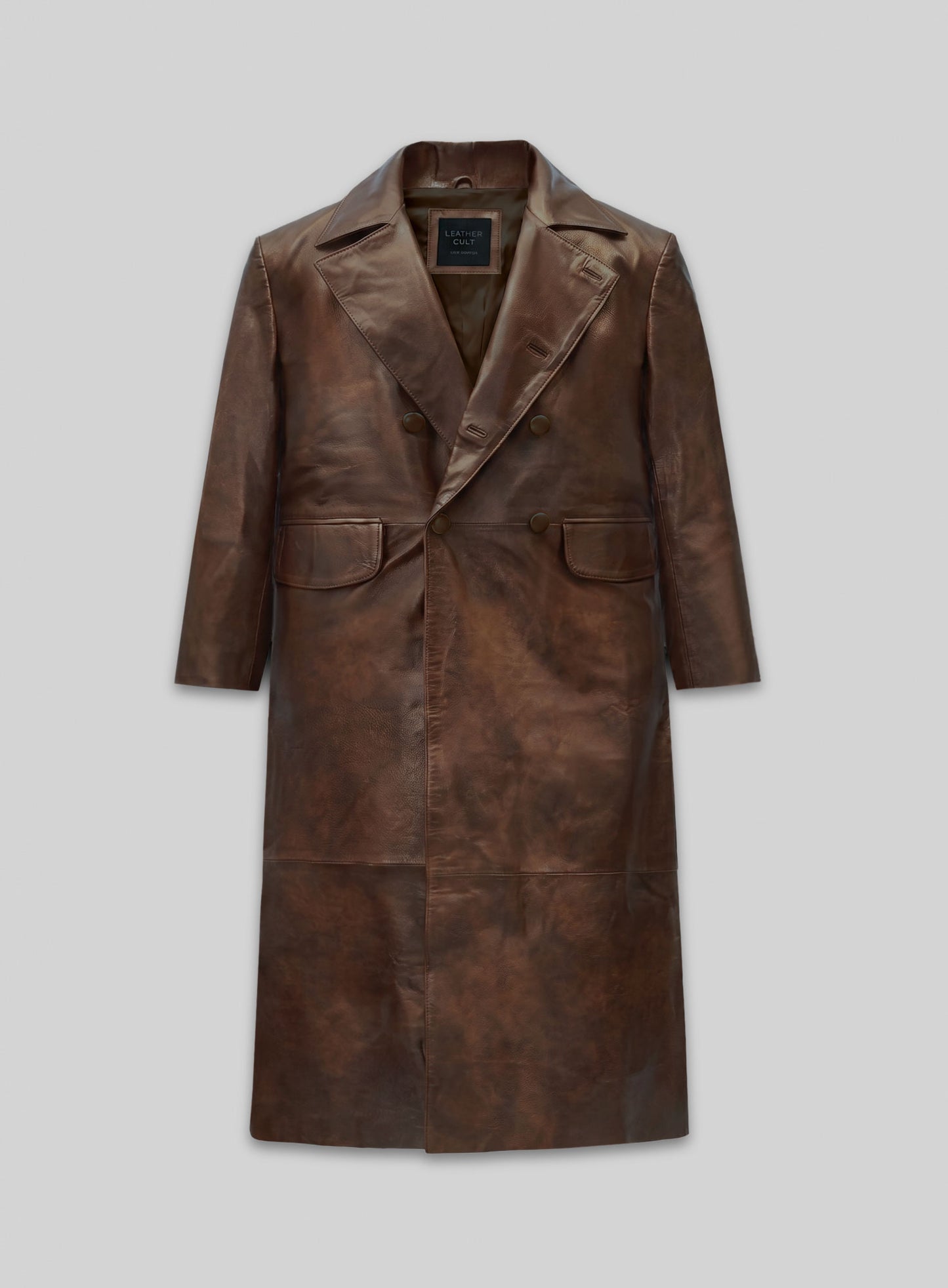 Hugh Jackman The Prestige Leather Long Coat