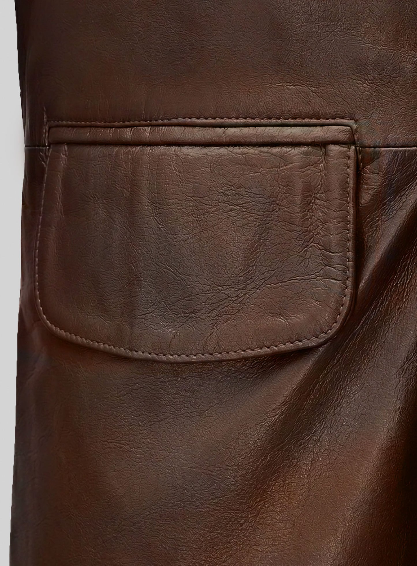 Hugh Jackman The Prestige Leather Long Coat