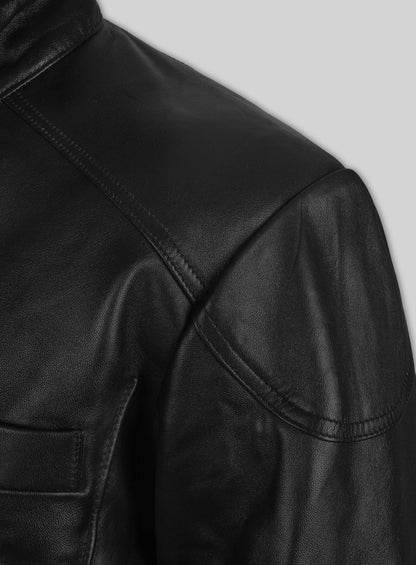 Hugh Jackman Real steel Leather Jacket