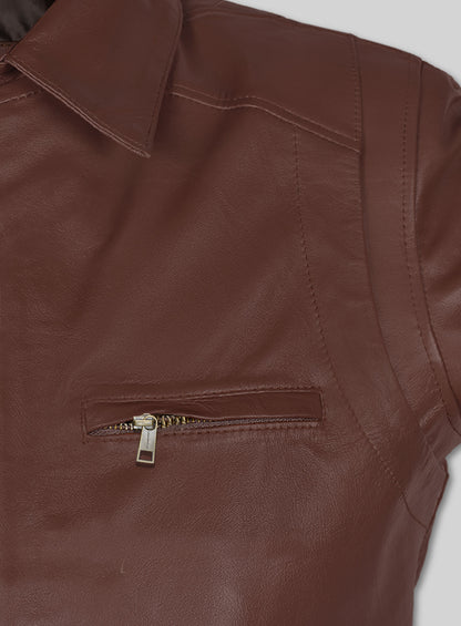 Hunter Bomber Leather Jacket