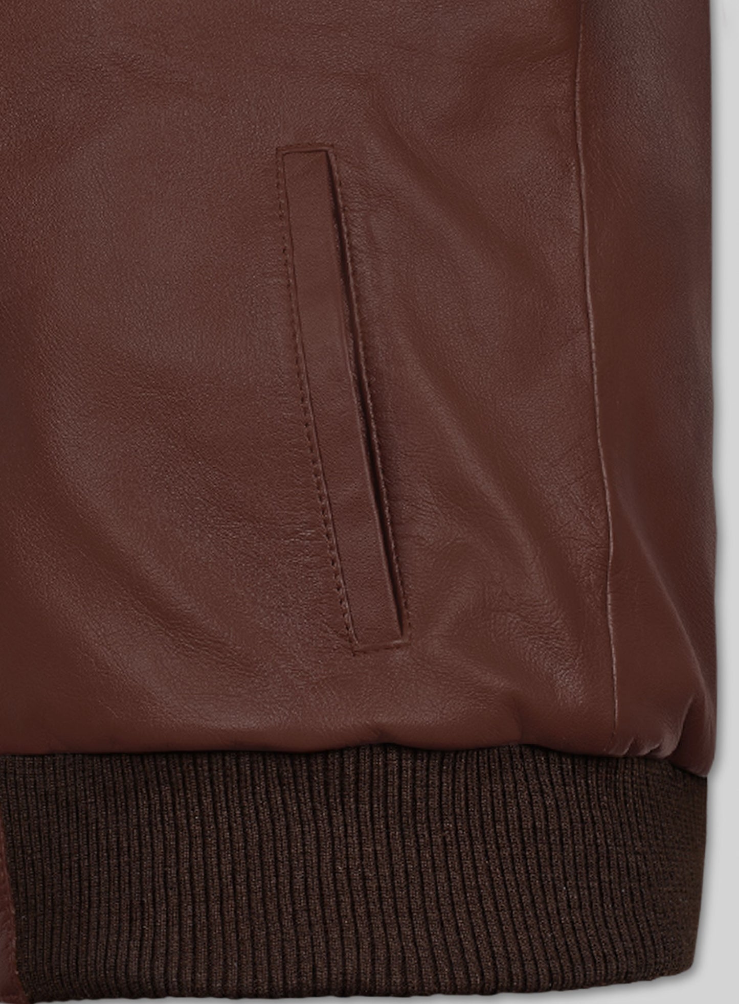 Hunter Bomber Leather Jacket